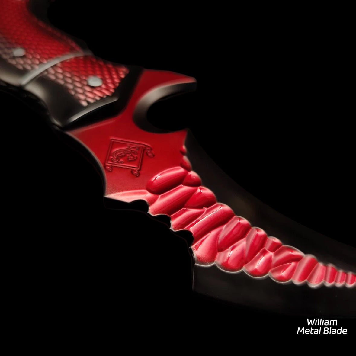 Delta Force Fiery Owl Karambit Metal Replica