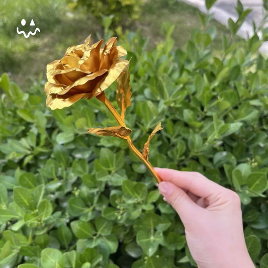 Delta Force Gold Rose Flower PU Replica