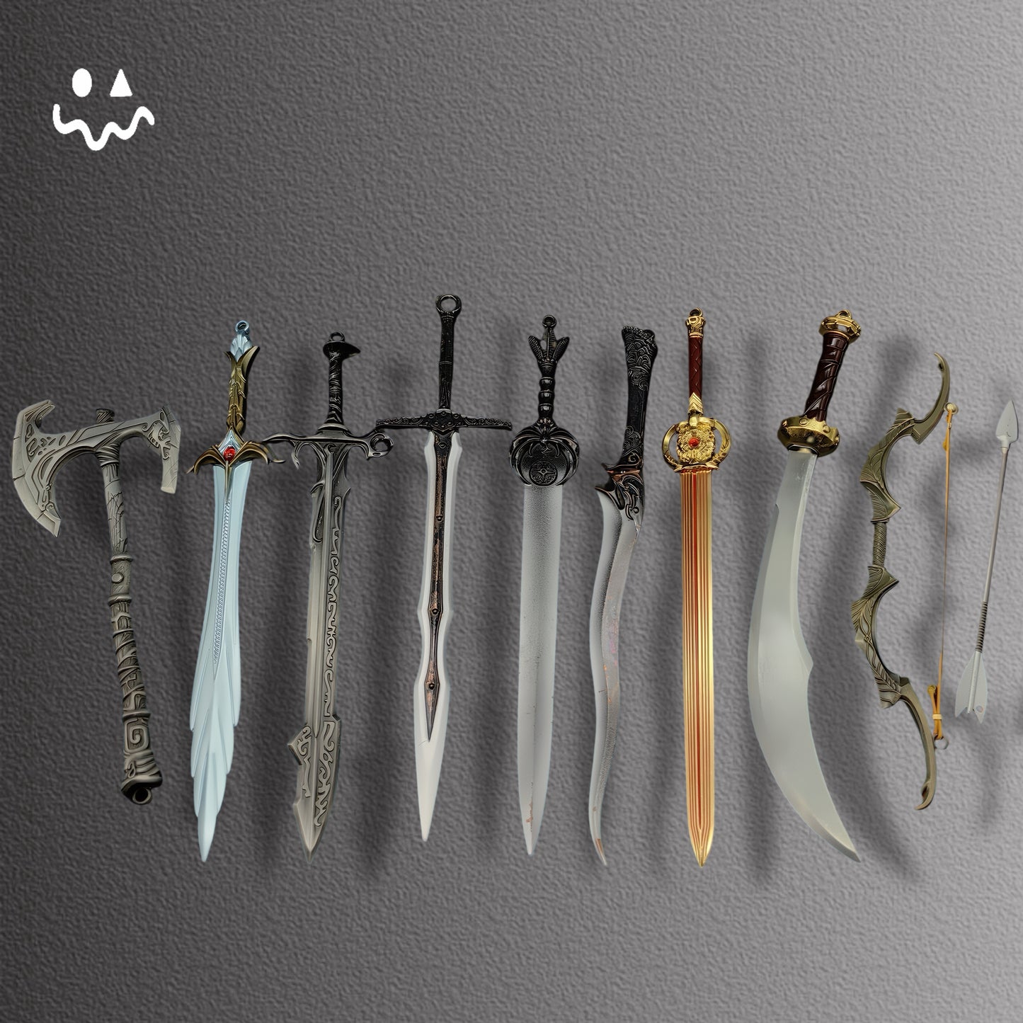 Hot Game Dragonborn Special Weapon 10 In 1 Pack