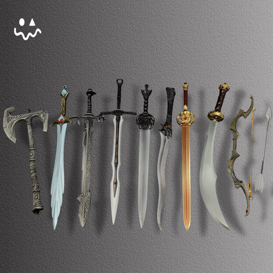 Hot Game Dragonborn Special Weapon 10 In 1 Pack