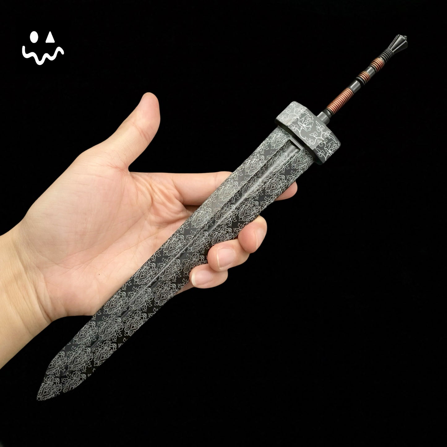 ER Black Classical Greatsword 11.8'' Metal Replica