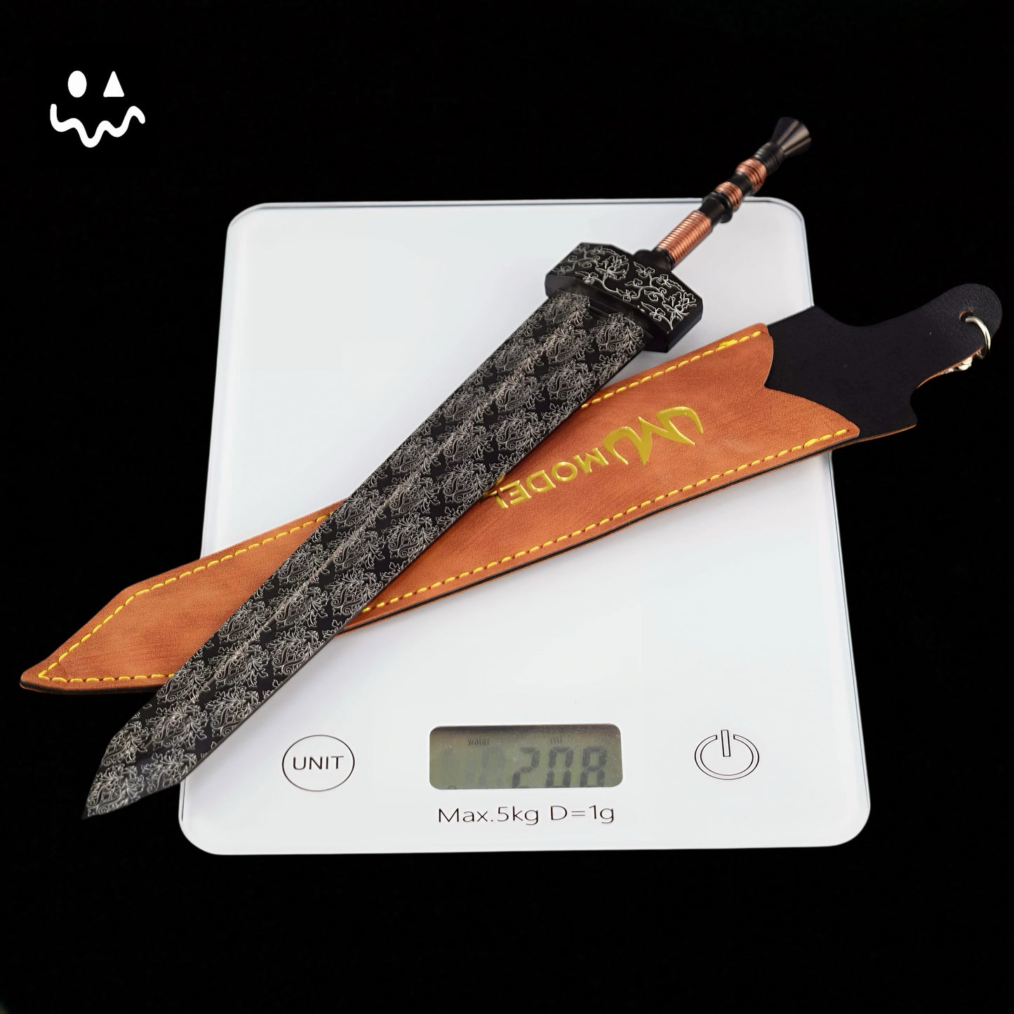 ER Black Classical Greatsword 11.8'' Metal Replica