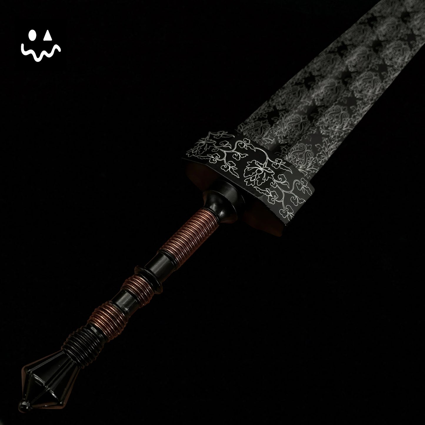 ER Black Classical Greatsword 11.8'' Metal Replica