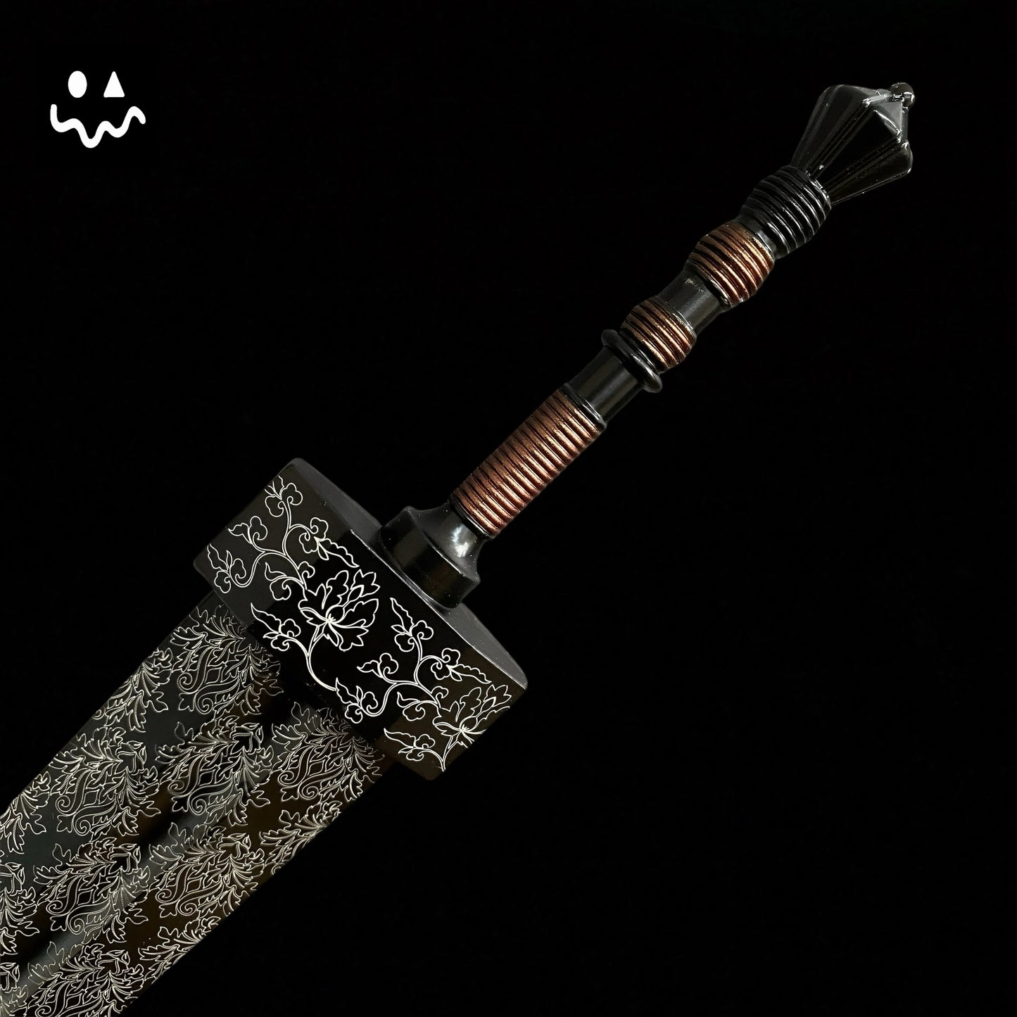 ER Black Classical Greatsword 11.8'' Metal Replica