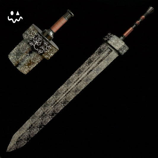 ER Black Classical Greatsword 11.8'' Metal Replica