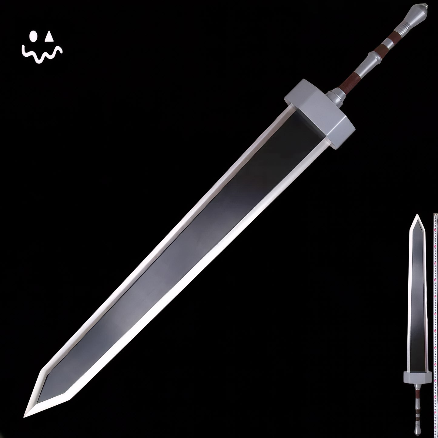 ER Game Classical Greatsword Life-Size Metal Replica