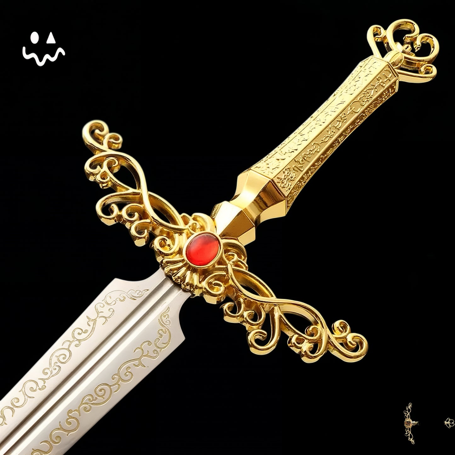 ER Game Rogier's Rapier Sword Life-Size Steel Replica