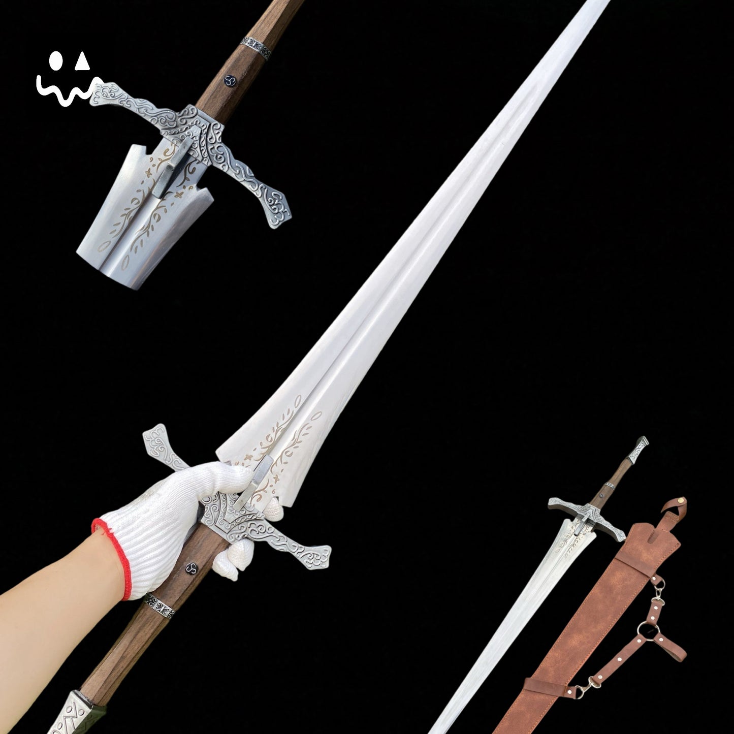 ER Knight's Greatsword Life-Size Metal Replica