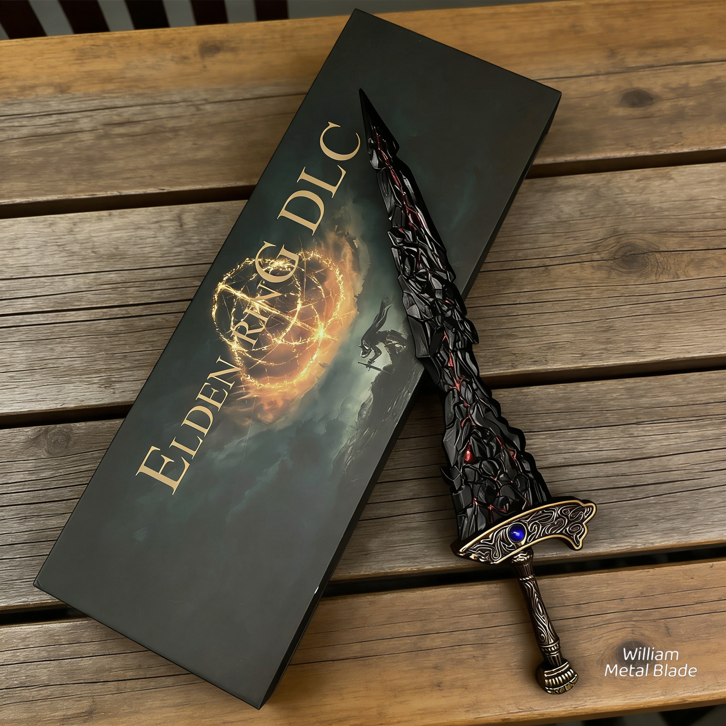 ER Maliketh's Black Blade Metal Replica Gift Box