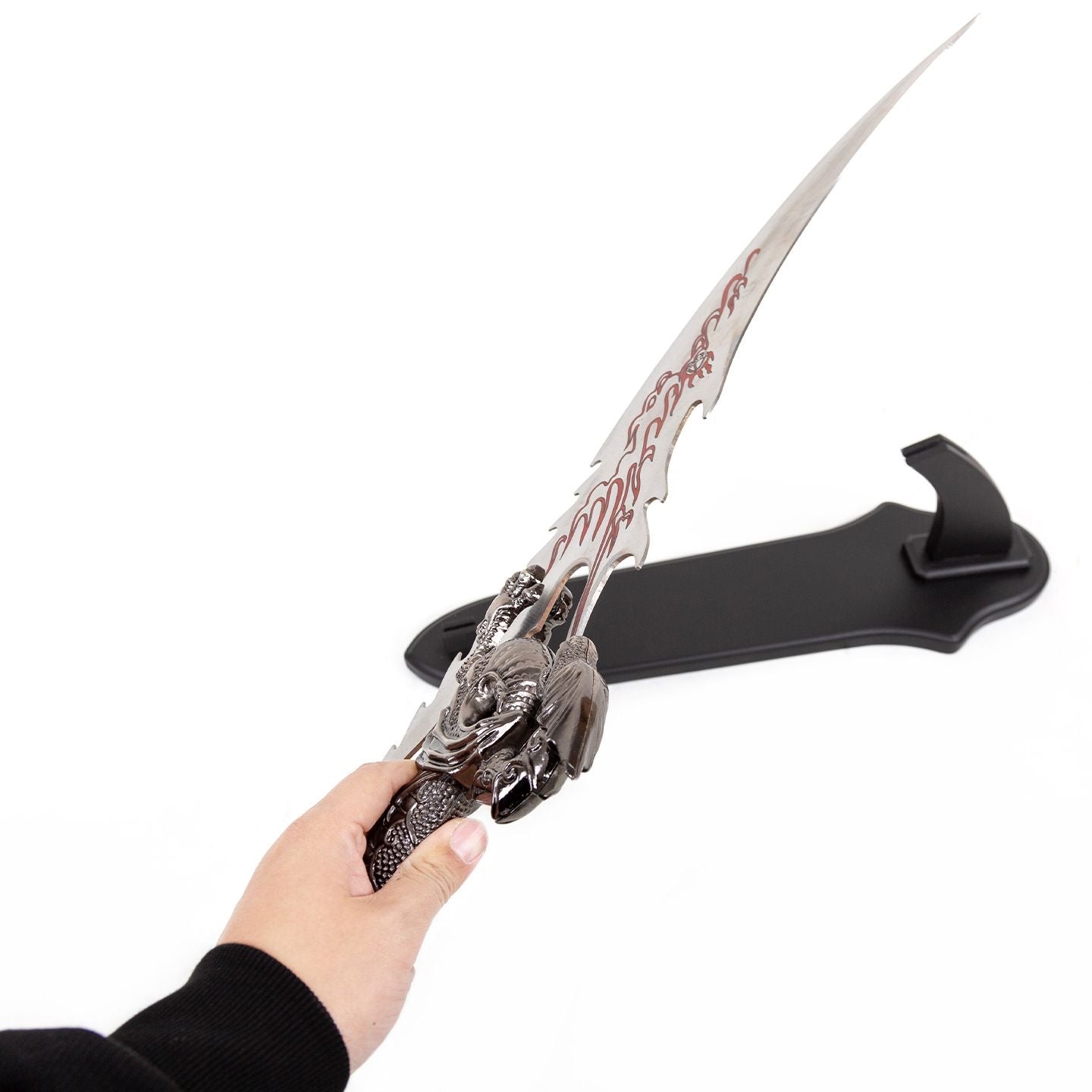 Fire Dragon Bending Knife Metal Blunt Blade Replica