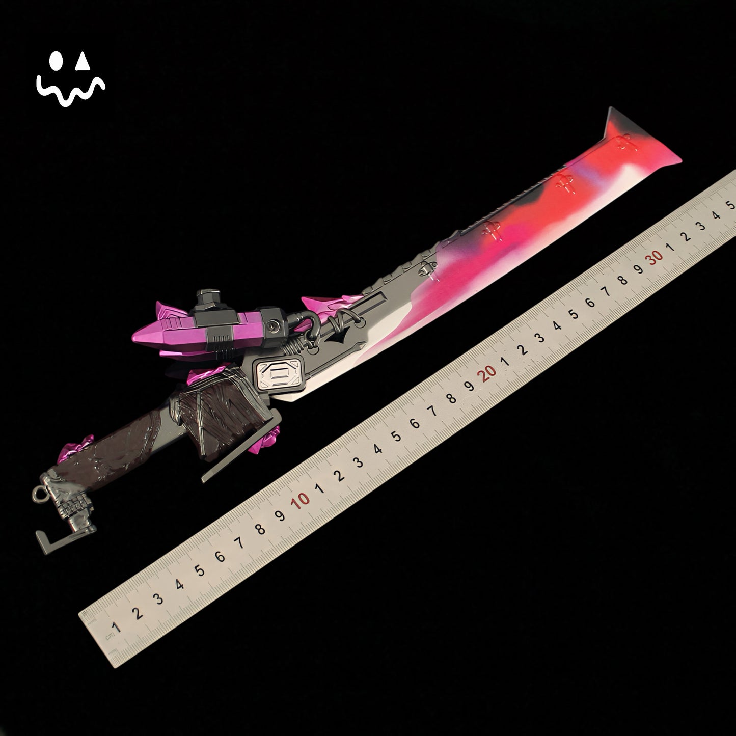 35CM/13.7" PUBG Flame Knife Metal Replica