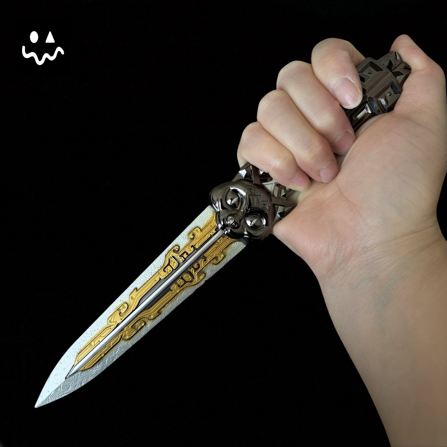 High quality Delta Force Data Throwing Knife Metal Replica