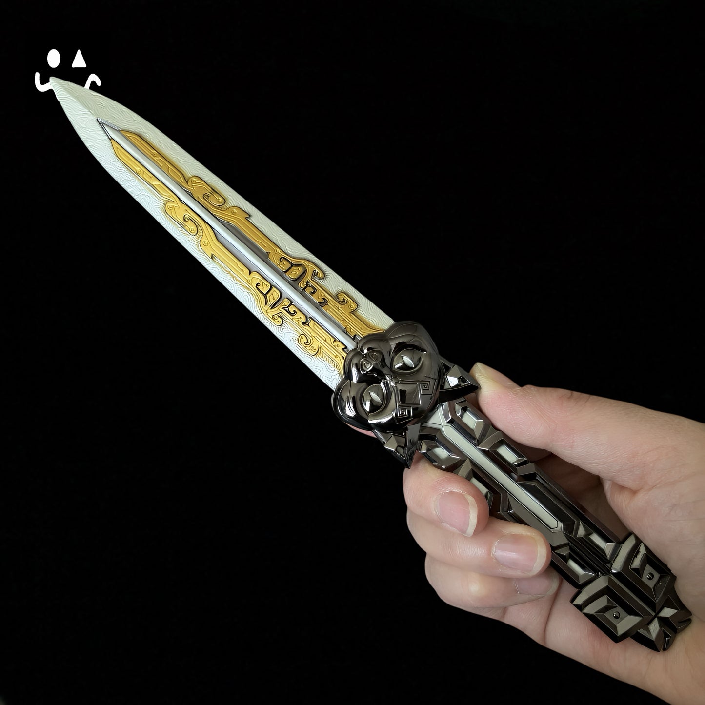 High quality Delta Force Data Throwing Knife Metal Replica