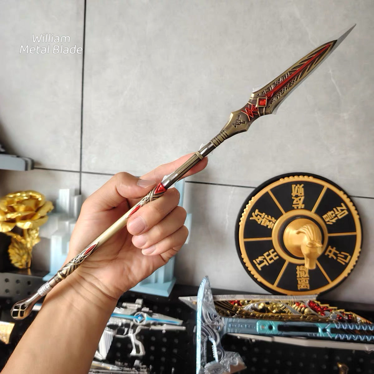 GOW5 Depnier Spear Metal Replica 35CM/13.7"