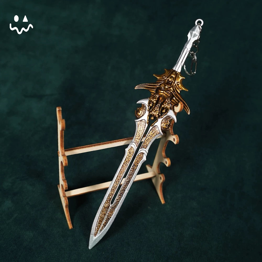 GOW Silver Blade Of Olympus Metal Replica 22CM/8.6"
