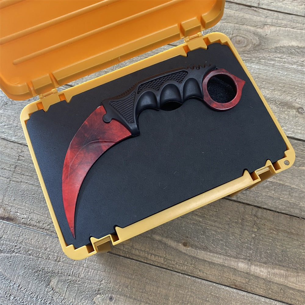CSGO Gamma Case Skin Loot Box Gamma Doppler Red Karambit Knife Trainer