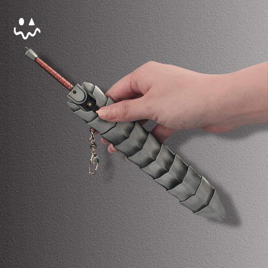 22CM/8.6" Anime Weapon Guts Sword Dragon Slayer Blunt Model Replica