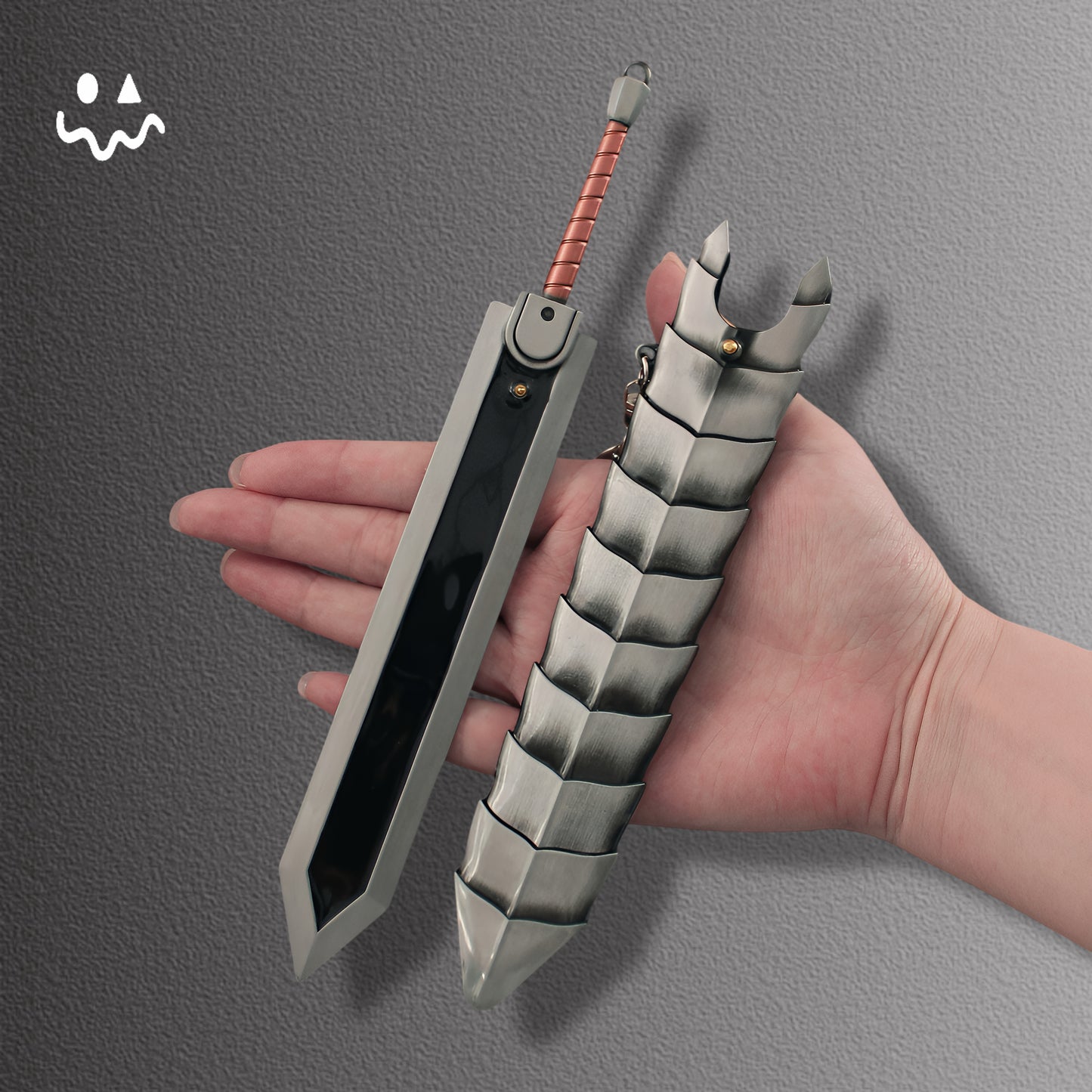 22CM/8.6" Anime Weapon Guts Sword Dragon Slayer Blunt Model Replica