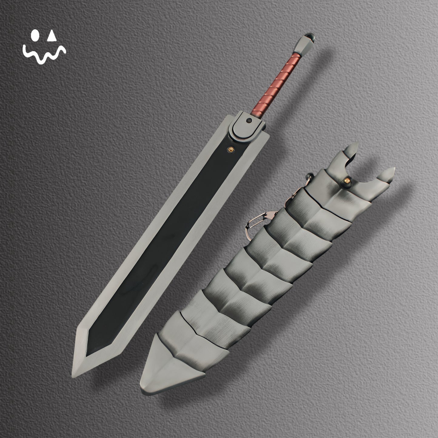 22CM/8.6" Anime Weapon Guts Sword Dragon Slayer Blunt Model Replica