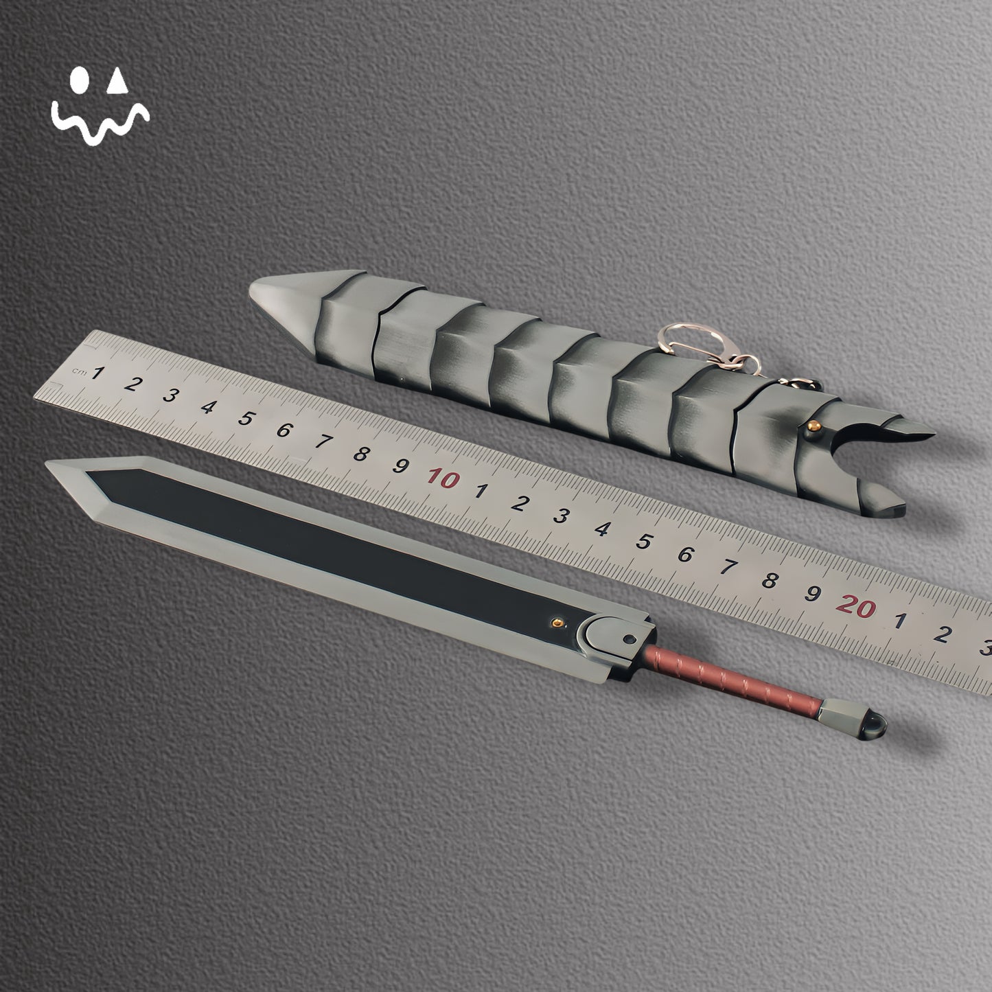 22CM/8.6" Anime Weapon Guts Sword Dragon Slayer Blunt Model Replica