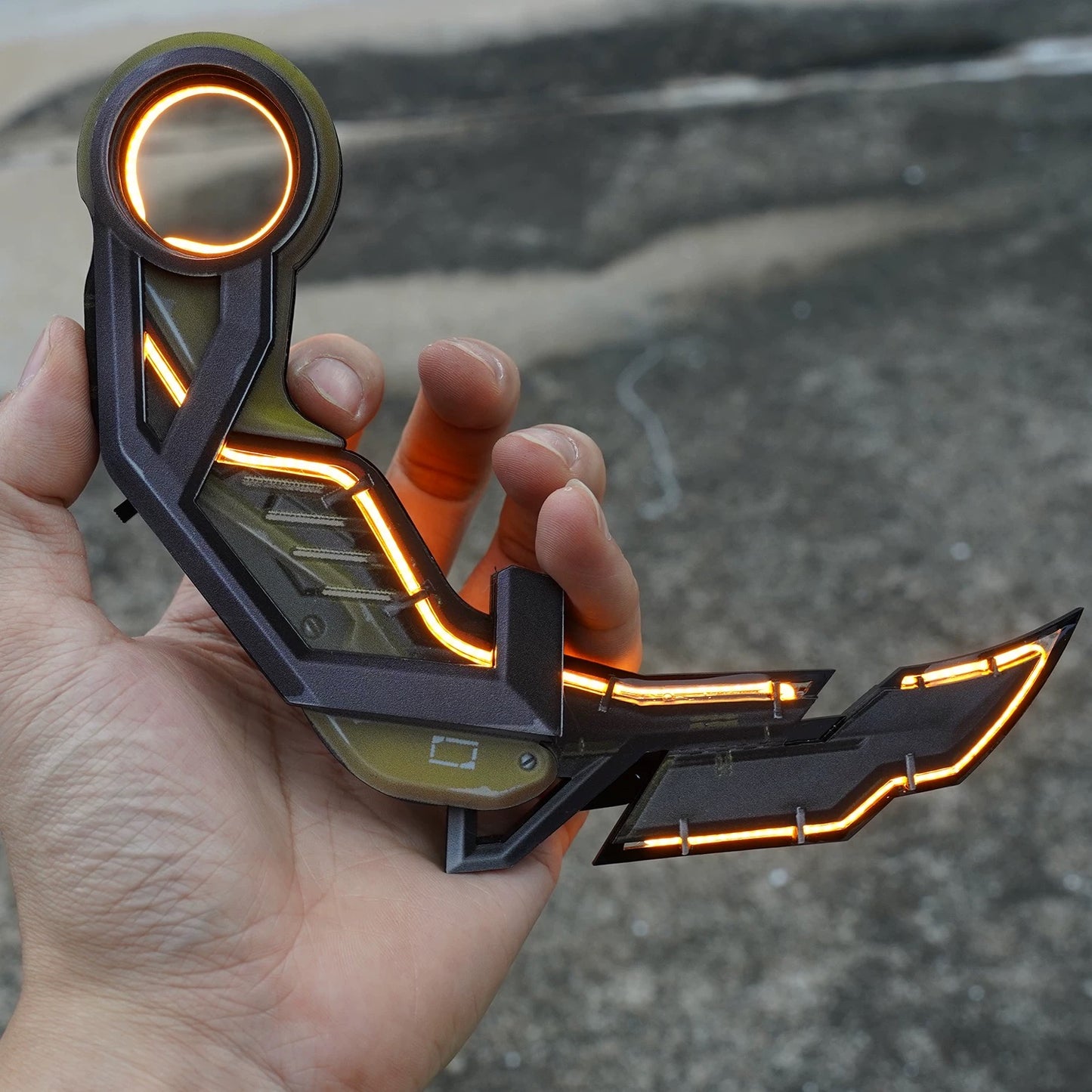 High-quality RGX 11z Pro karambit 3D Night Lamp