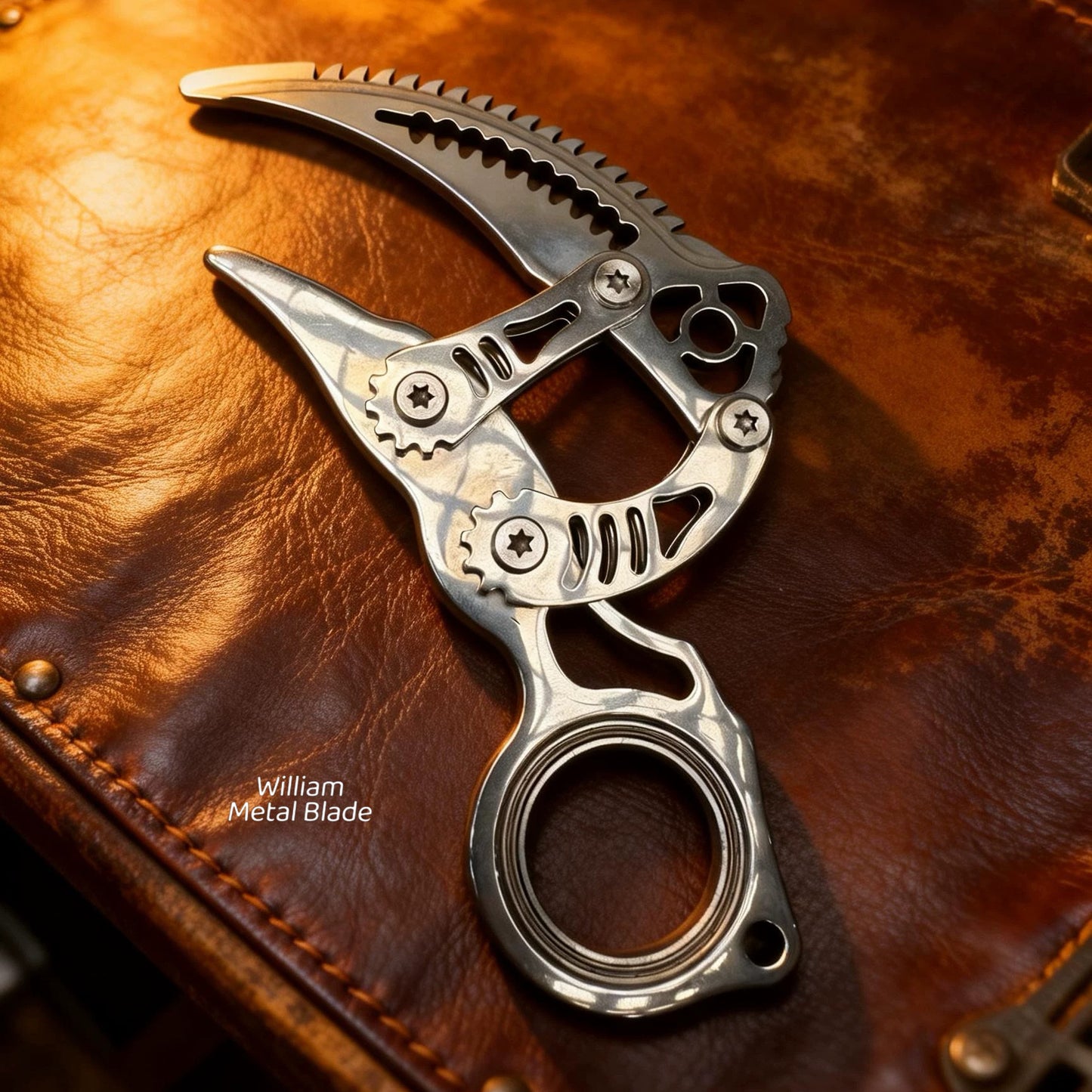 High-quality Steel Karambit Blunt Blade Trainer