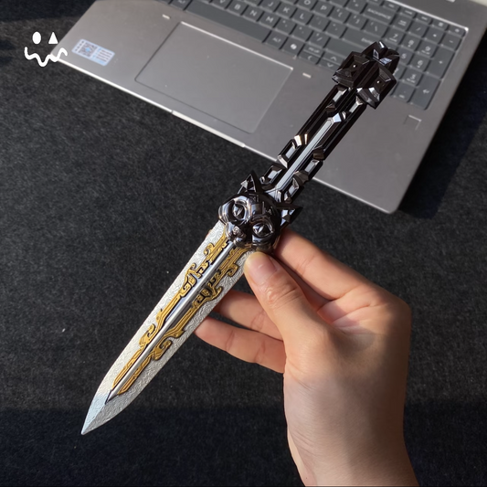 High quality Delta Force Data Throwing Knife Metal Replica