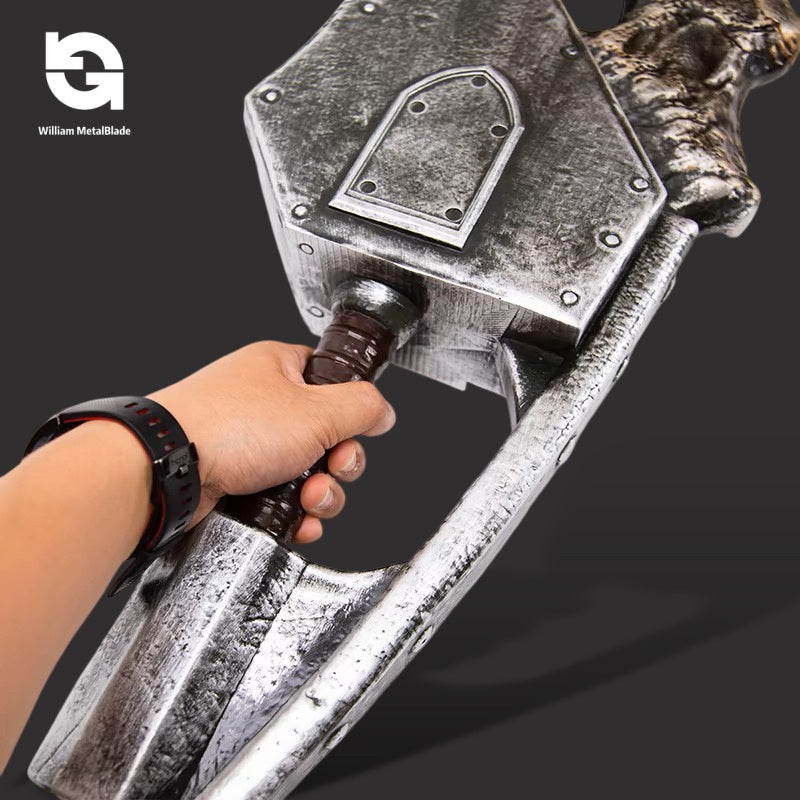 Life Size Hunter Giant JawBlade Resin Sword Cosplay Game Replica 140CM/55.1"