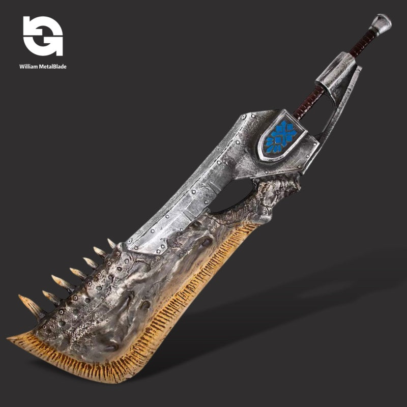Life Size Hunter Giant JawBlade Resin Sword Cosplay Game Replica 140CM/55.1"