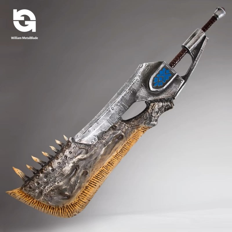 Life Size Hunter Giant JawBlade Resin Sword Cosplay Game Replica 140CM/55.1"