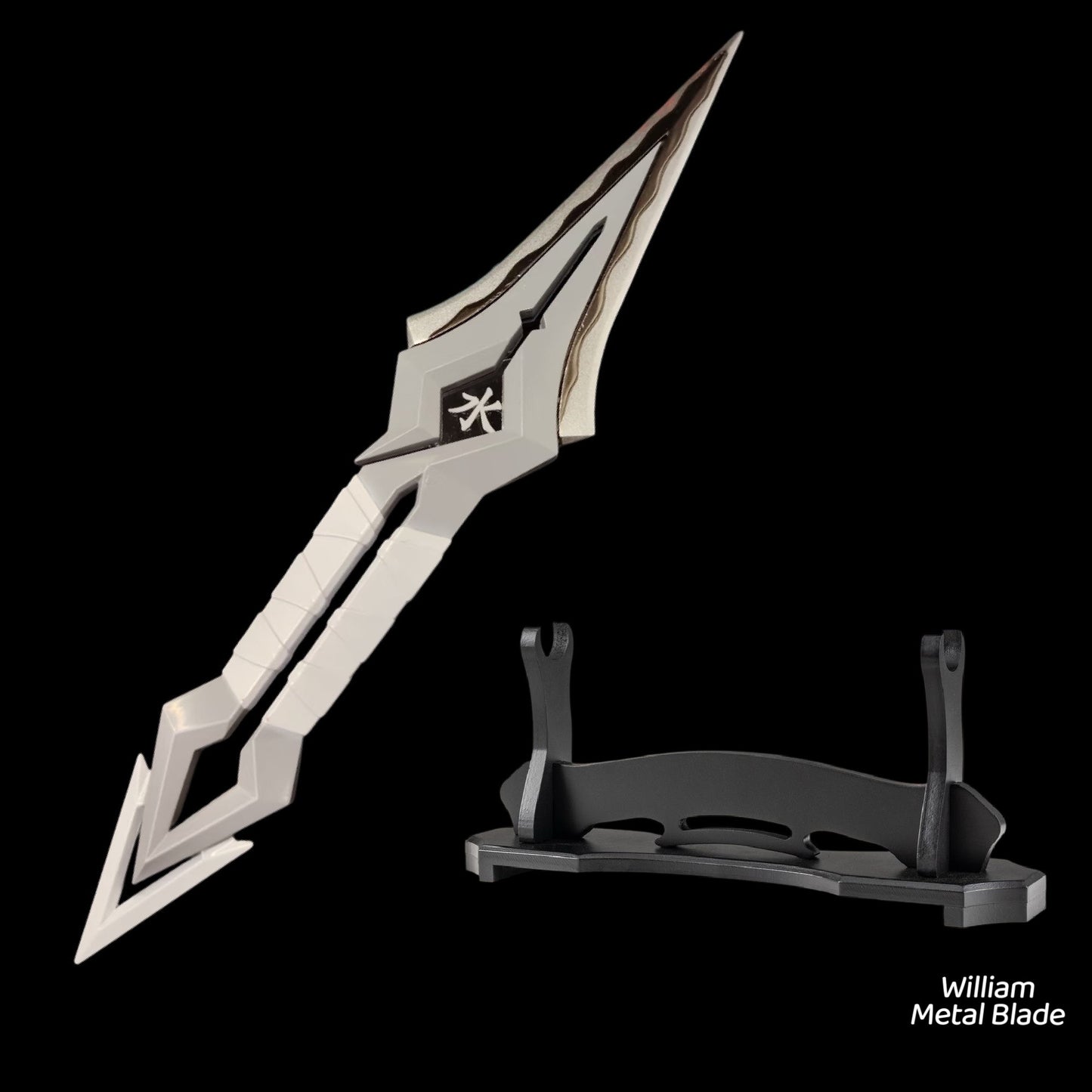 23CM/9.0" Kuronami Naru-Kami Metal Blunt Blade Kunai