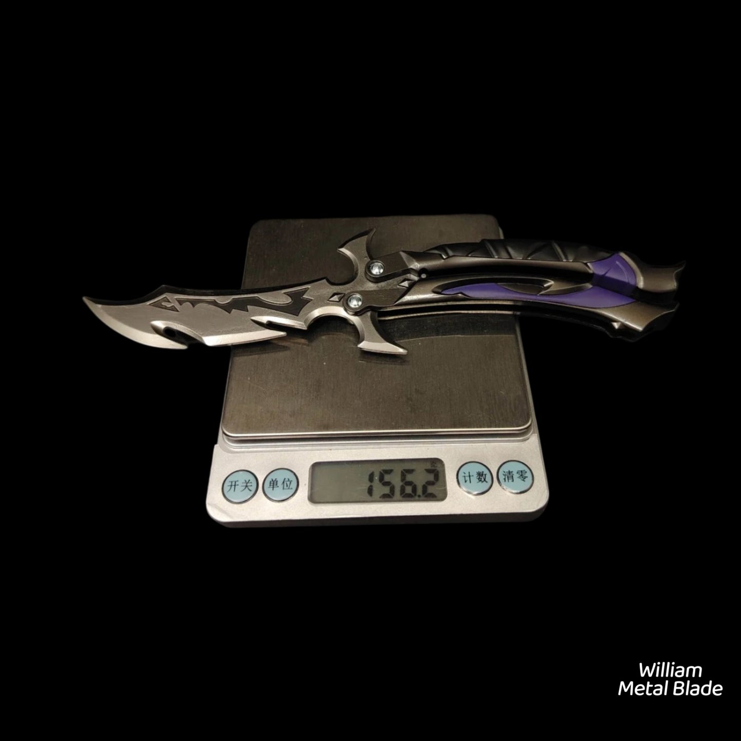 22CM/8.6" Reaver Balisong Metal Replica
