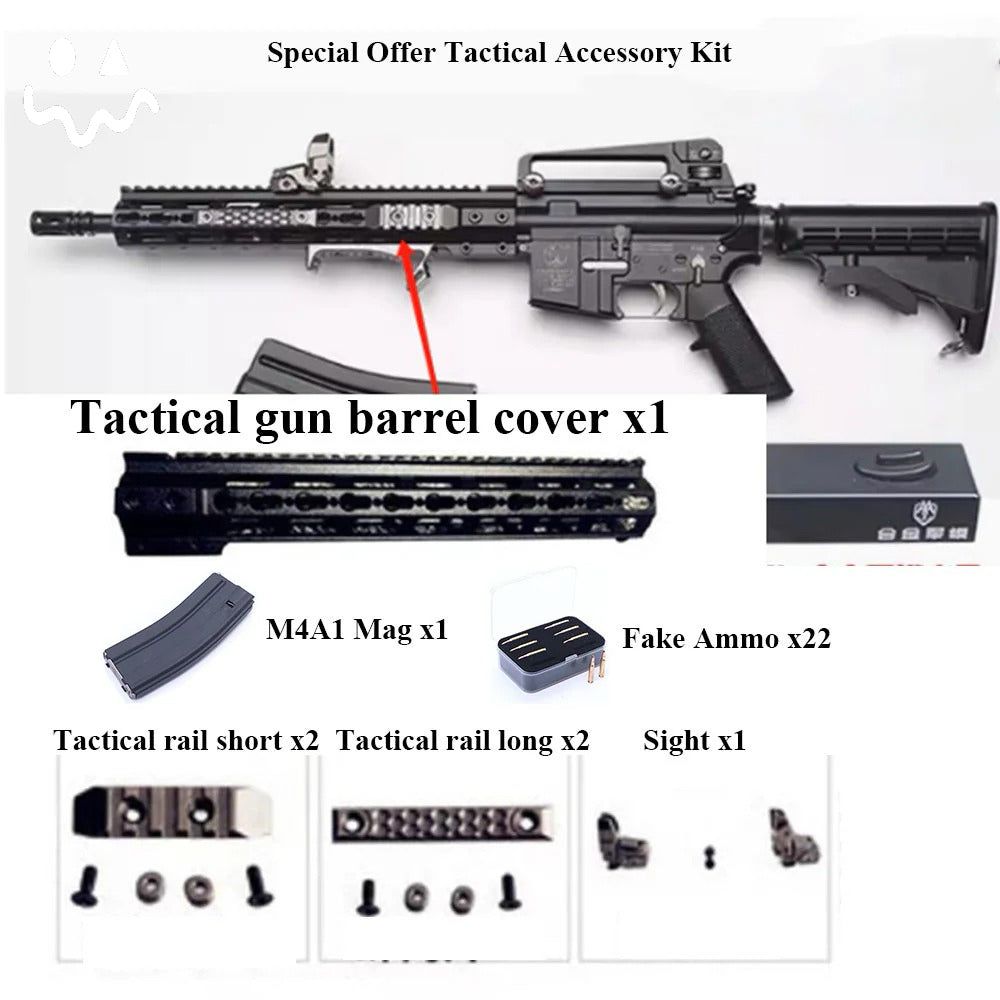 40CM/15.7'' M4A1 Miniature Highly-Detailed Alloy Model Gun