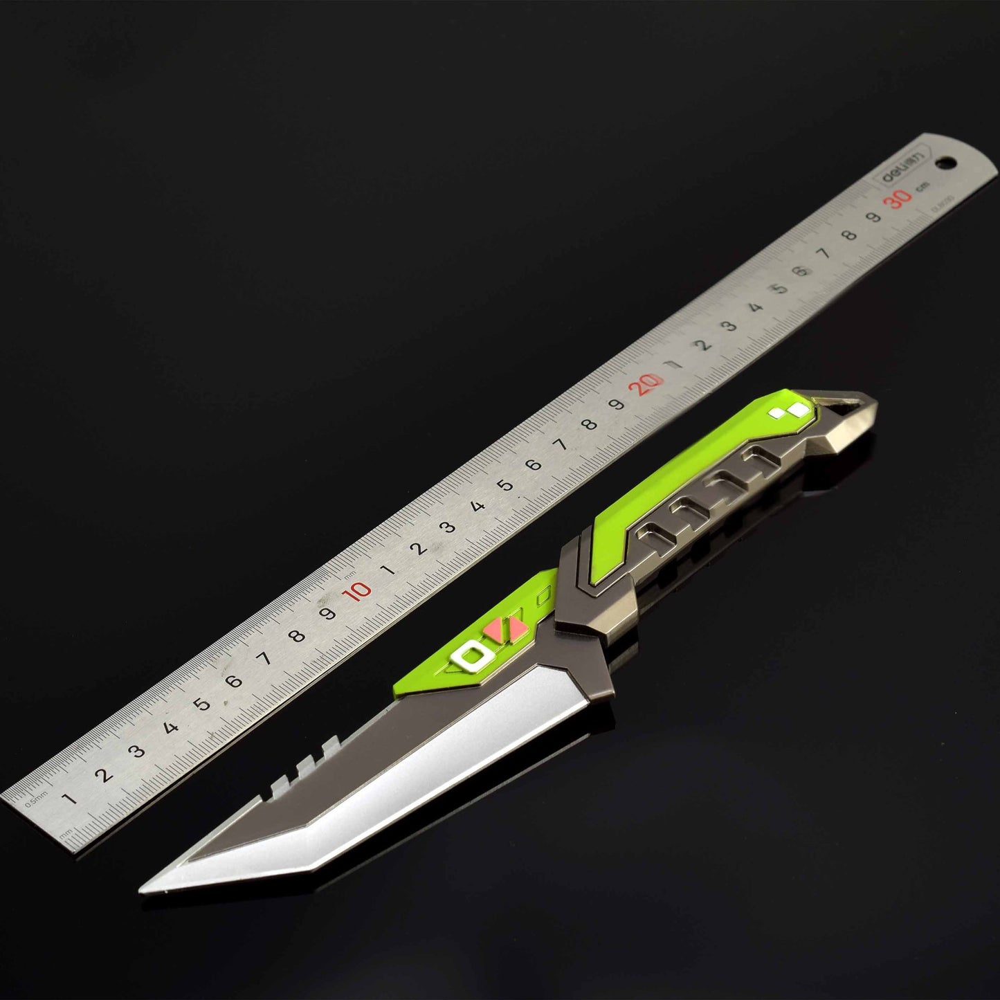 Metal Overlay Dagger Display Art