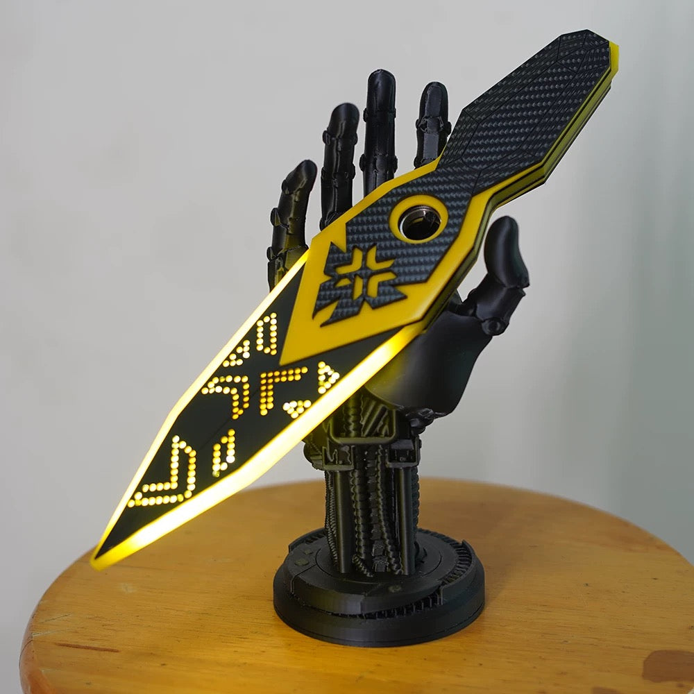Champions 2023 Kunai Acrylic Game Weapon Lamp Replica