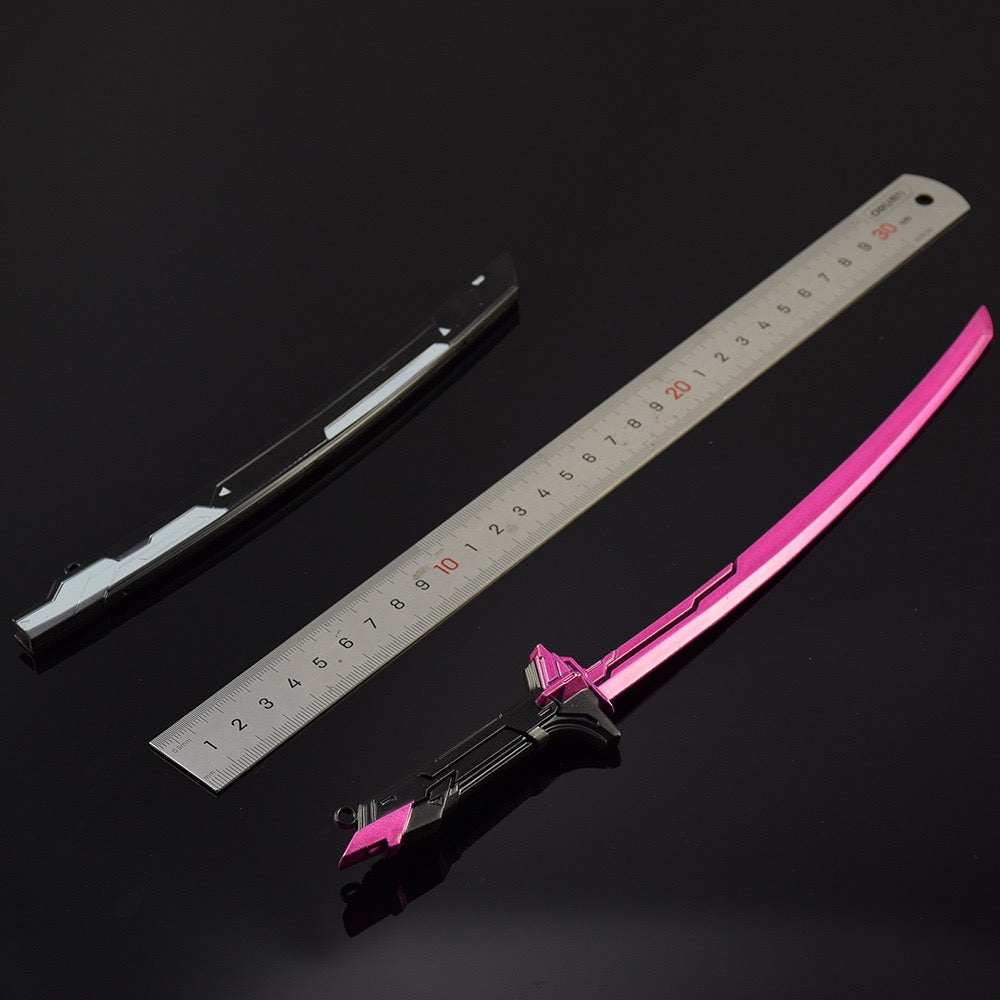 30cm/11.8" Metal EX.O Edge Sword Mini Replica Display Collection