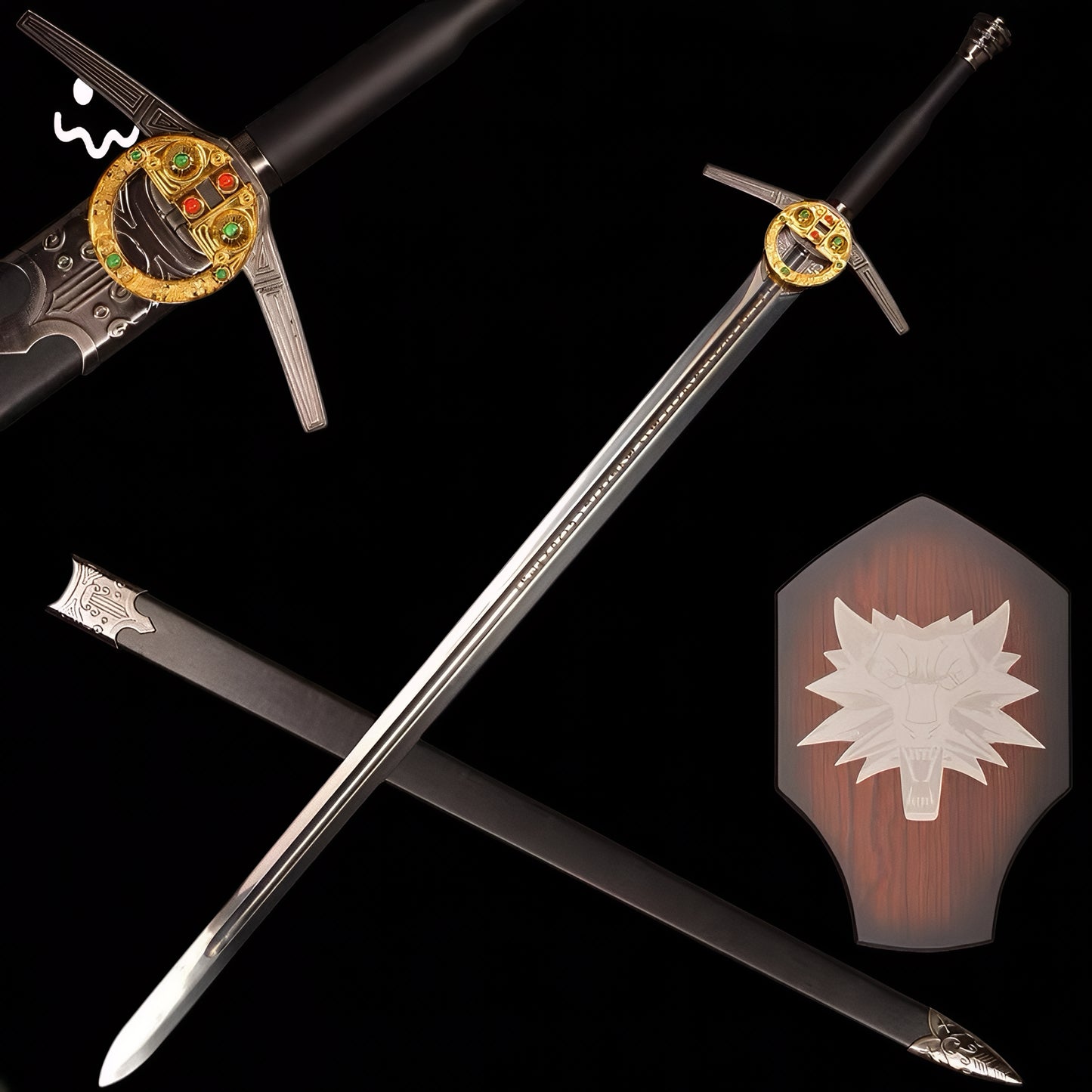 IRL Geralt Steel Sword Replica Collective Sword Art