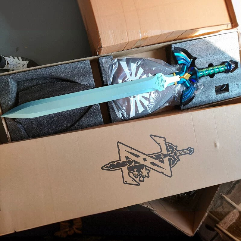 IRL Link Master Sword Metal Replica Cosplay Prop