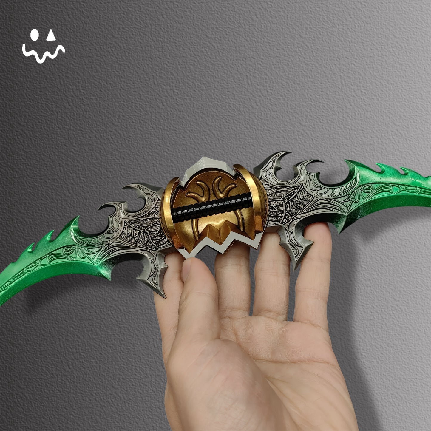 Illidan Stormrage Warglaive of Azzinoth Metal Handicraft