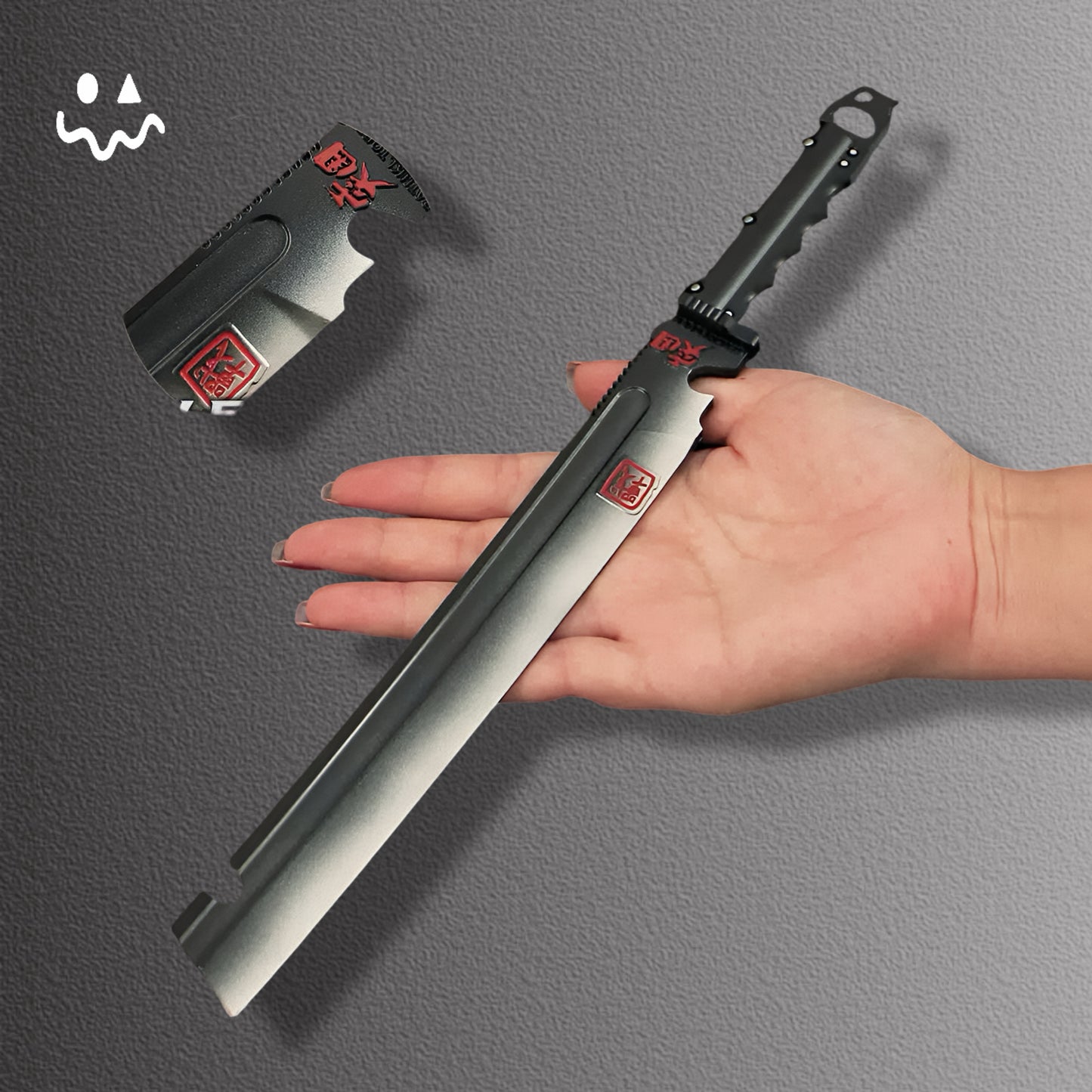 Hot Game Peripheral 11.8'' Metal Infinite Knife Prop