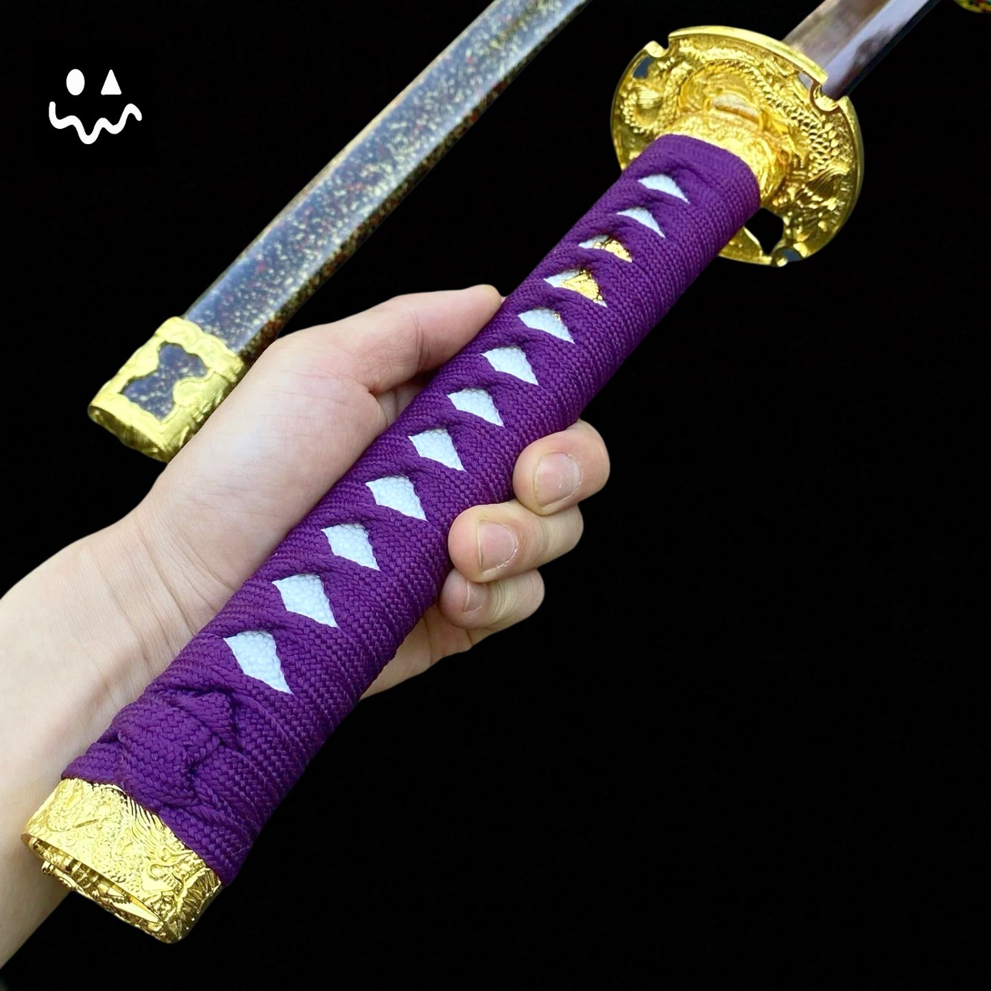 Japanese Katana- Enma Purple