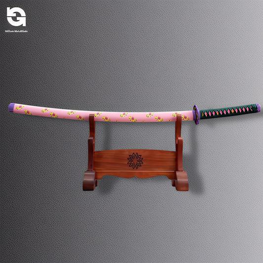 105CM/41.3" Life-size Kokushibo Katana Metal Replica