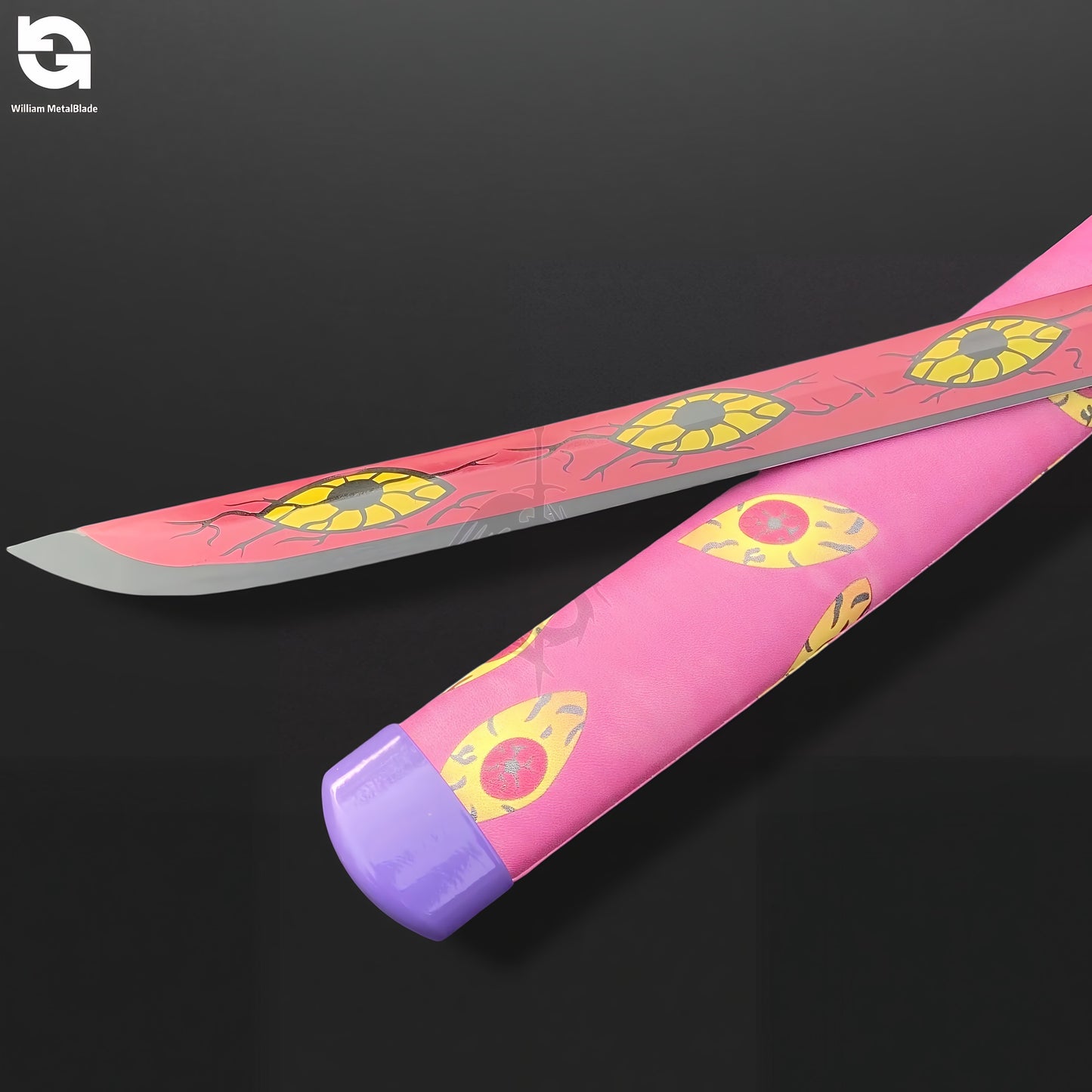 105CM/41.3" Life-size Kokushibo Katana Metal Replica