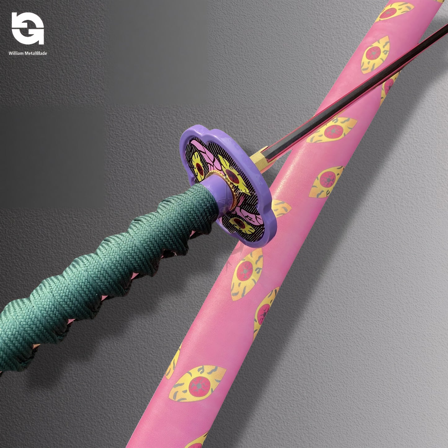 105CM/41.3" Life-size Kokushibo Katana Metal Replica