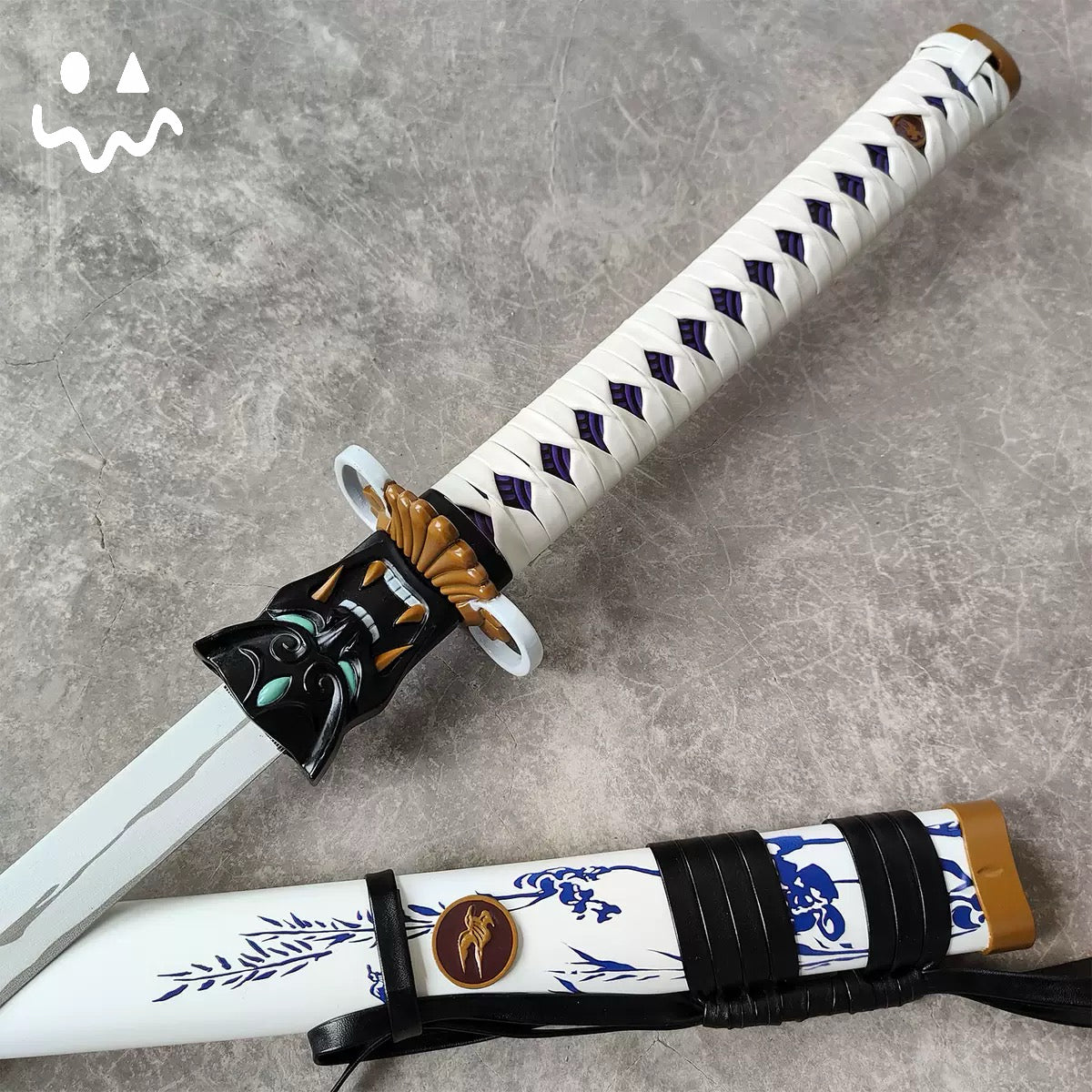 Life-size Onimaru Kunitsuna Katana Metal Replica