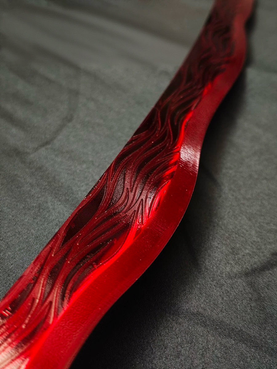 Life Size Rivers of Blood Katana ER Game Sword Blunt Metal Prop Replica