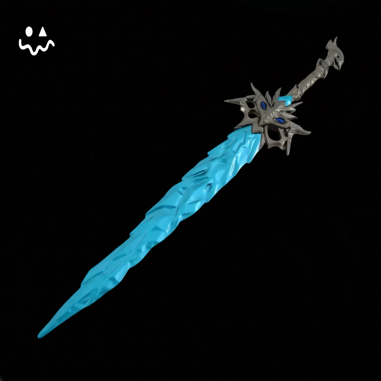 28CM/11" Long Sword Ice Soul Metal Replica
