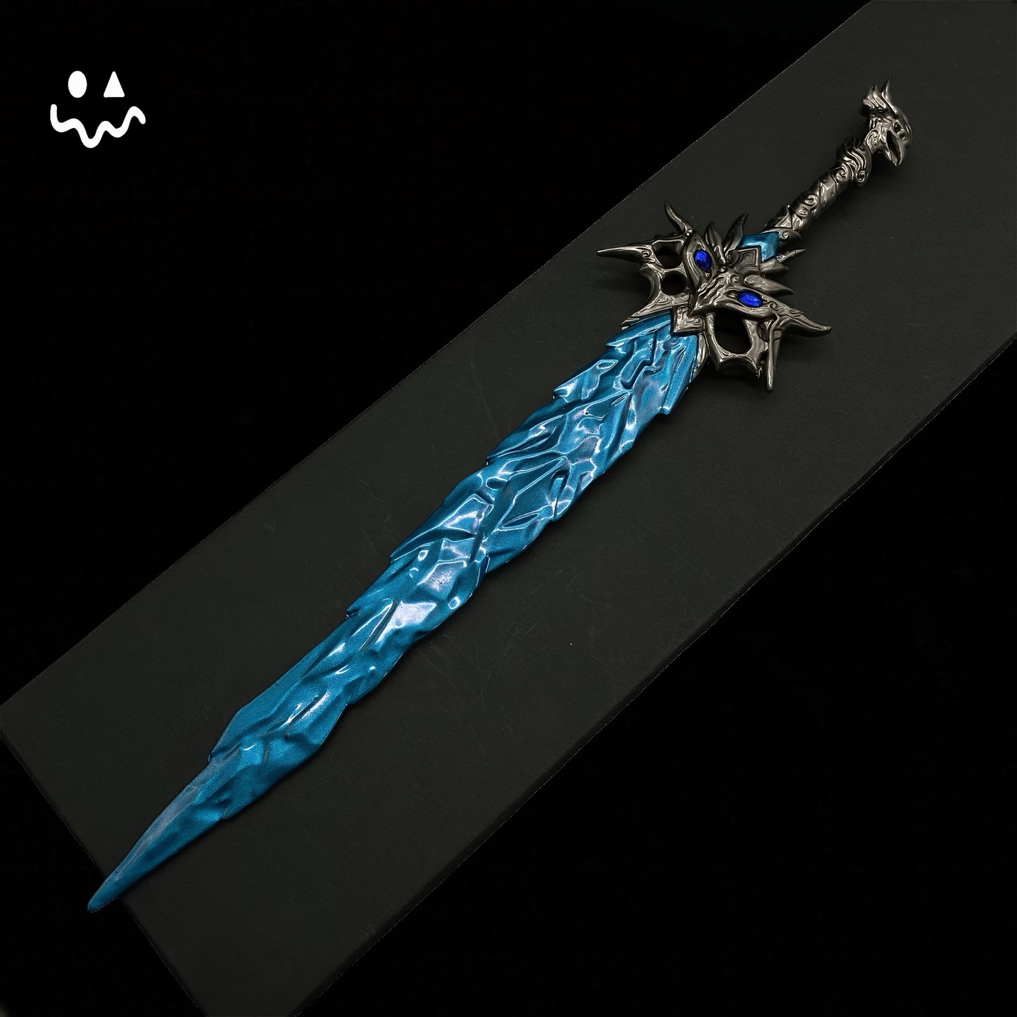 28CM/11" Long Sword Ice Soul Metal Replica