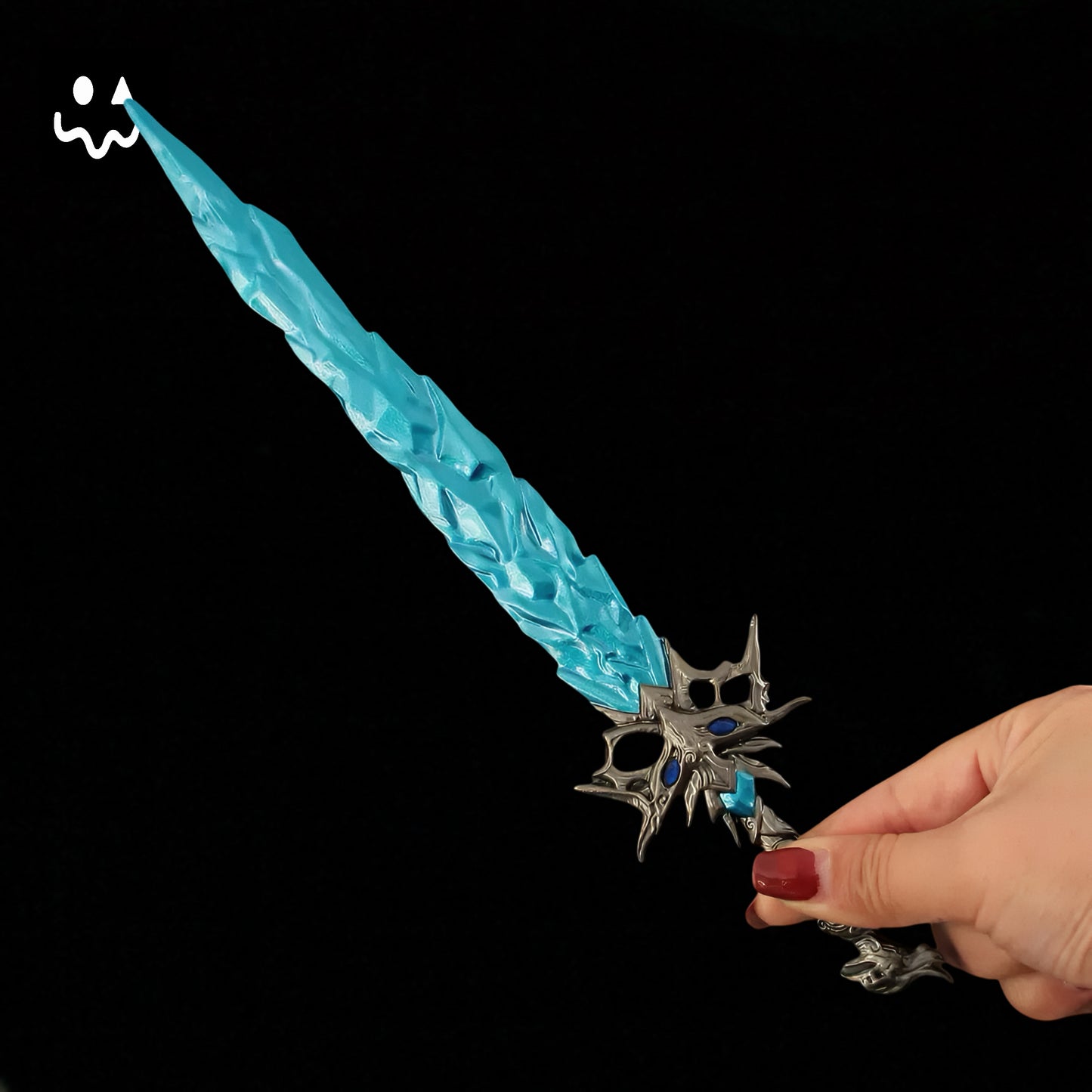 28CM/11" Long Sword Ice Soul Metal Replica