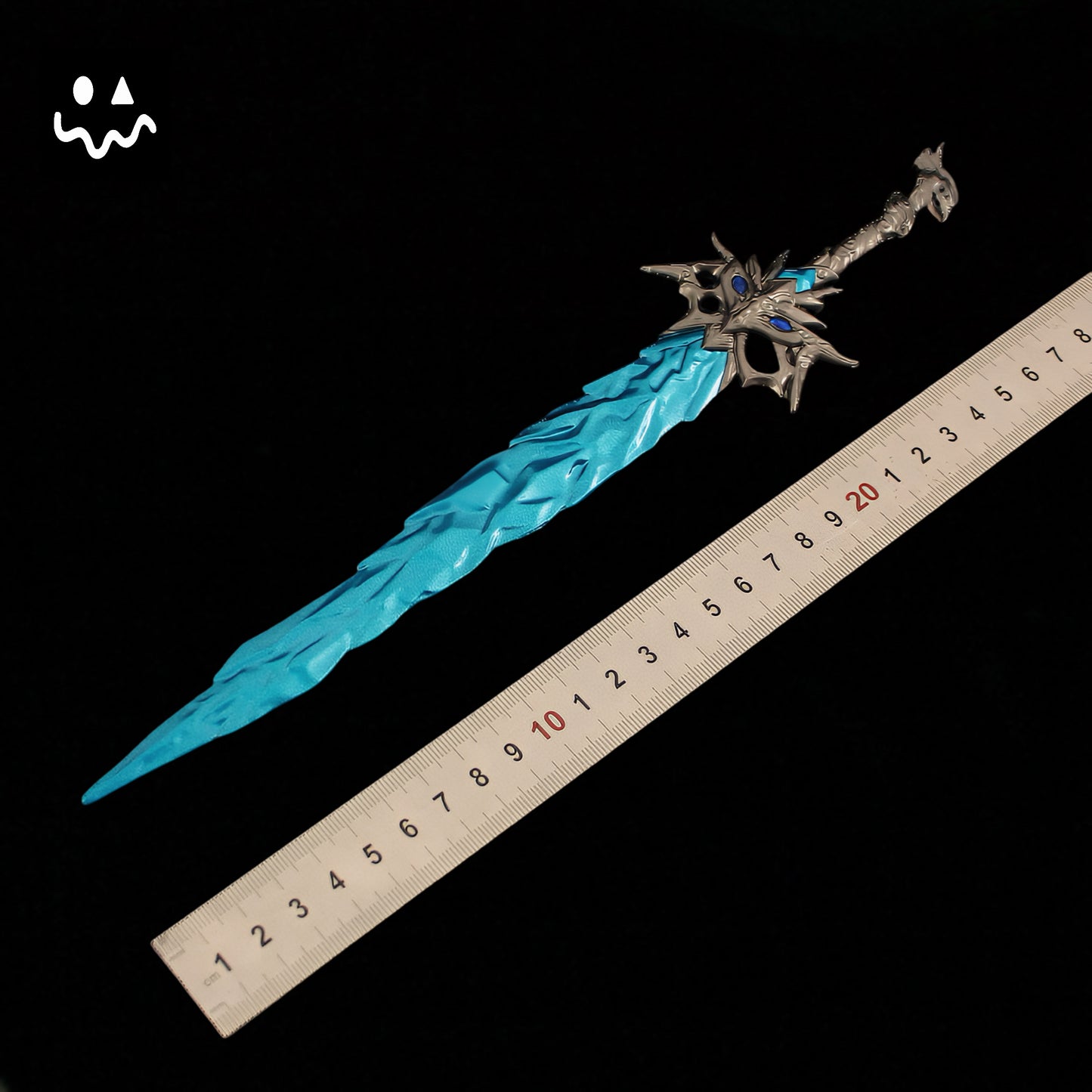 28CM/11" Long Sword Ice Soul Metal Replica